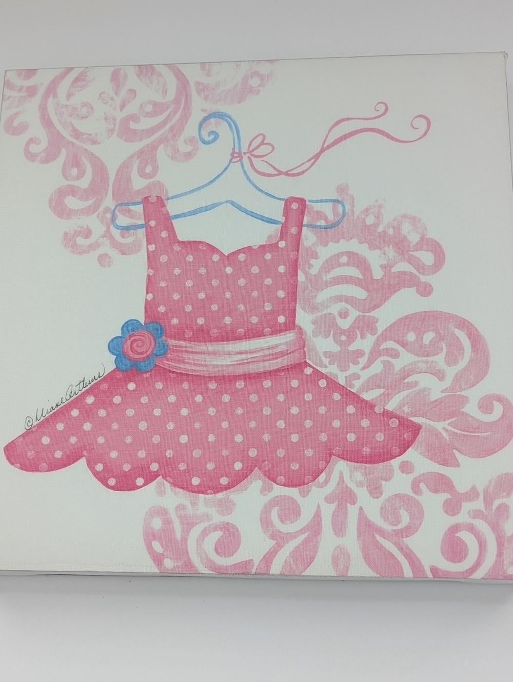 Soft Colors Canvas Wall Art - Perfect For Any Girl's Bedroom